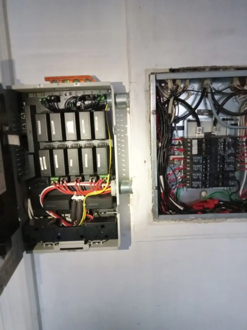 Electrical panel upgrade completed for Carbon Monoxide Detector Installation in Fairhaven
